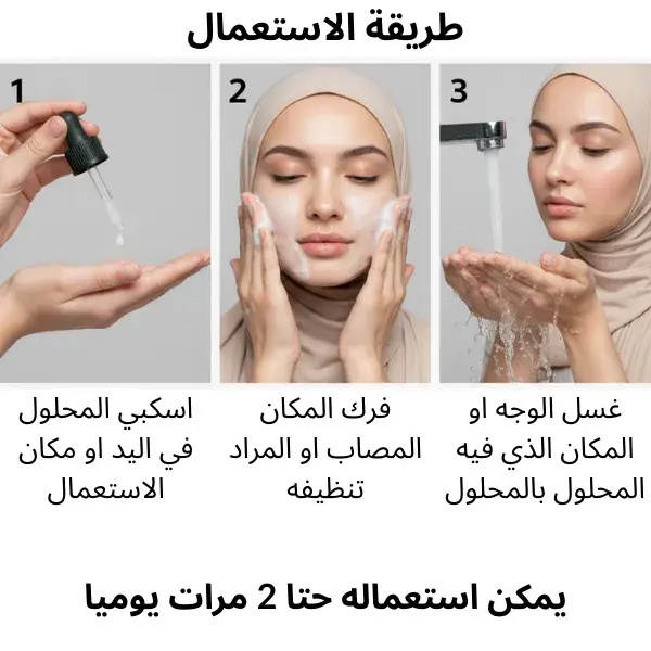 Dermevia Pureskin - الاستخدام